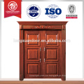 Puerta principal exterior de madera usada doble, desgin de la puerta principal de la casa, diseño principal de la puerta